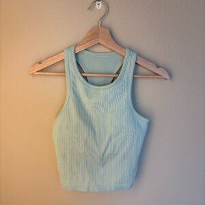 Lululemon Ebb to Street Cropped Racerback Tank Top